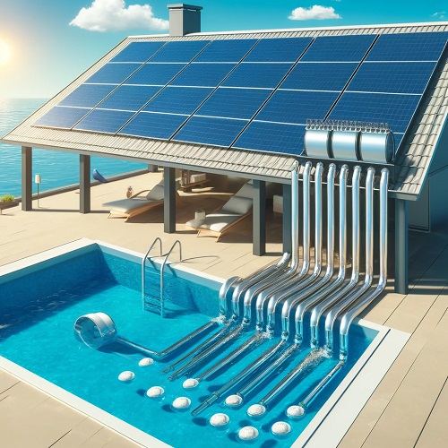 Chauffage solaire piscine en France : tout savoir !