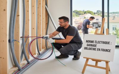 Norme électrique : gainage obligatoire en France