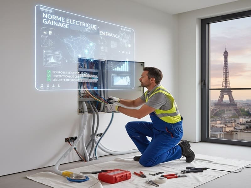 Norme électrique gainage obligatoire France