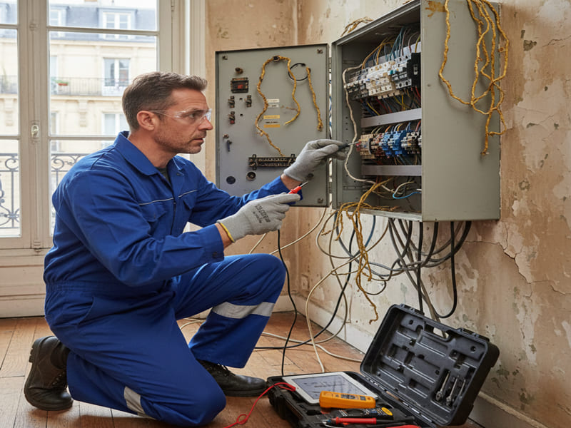 Tableau électrique vétuste en France : identifier les dangers et agir efficacement